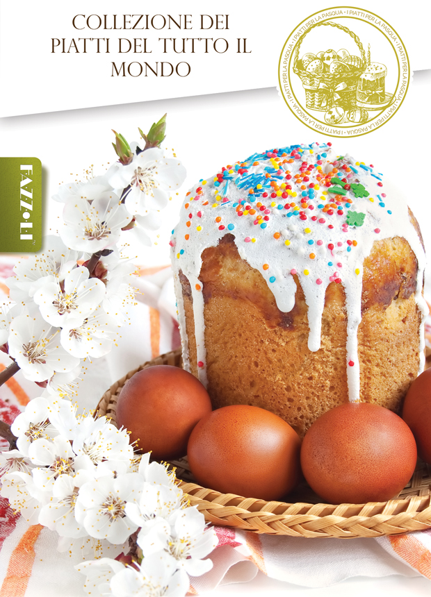 La colomba di Pasqua con la panna