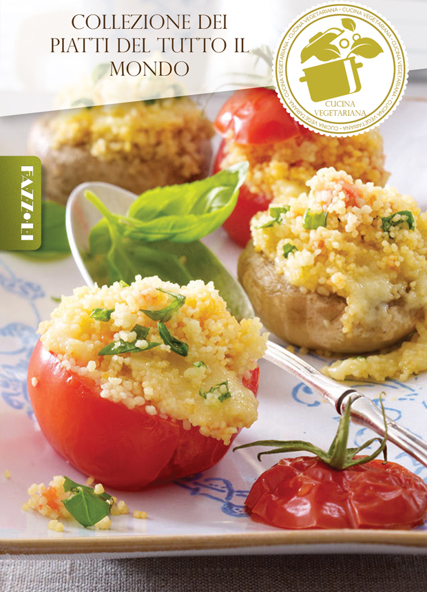 Pomodori e funghi con cous cous